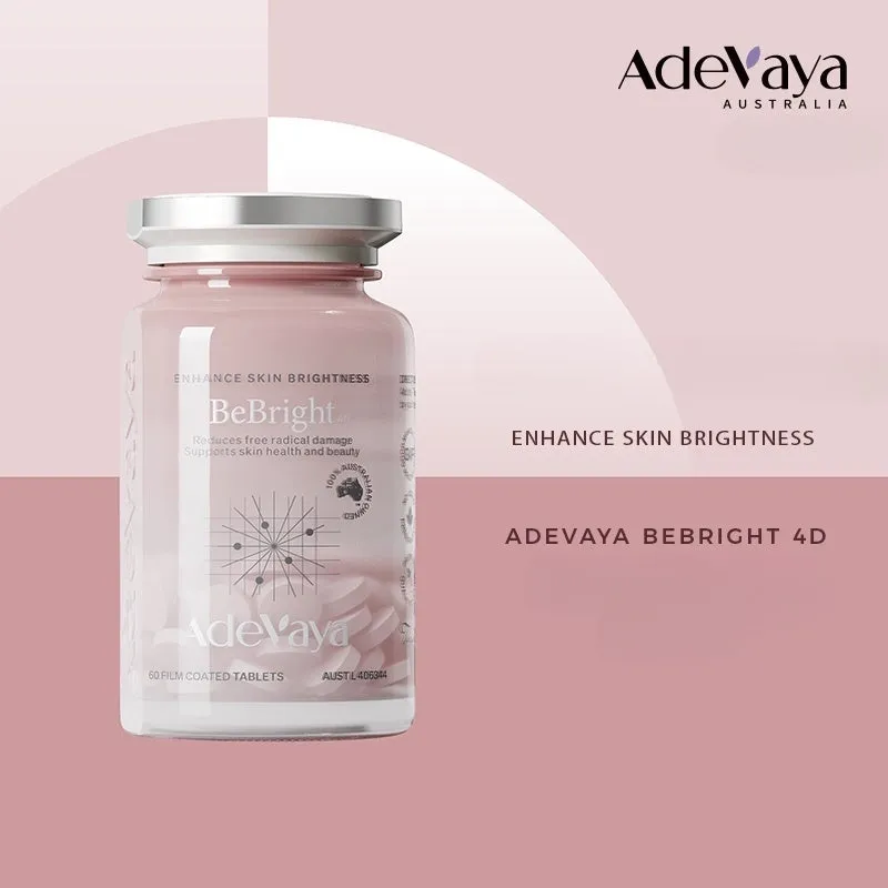 ADEVAYA BeBright 4D Enhance Skin Brightness 60 Capsules