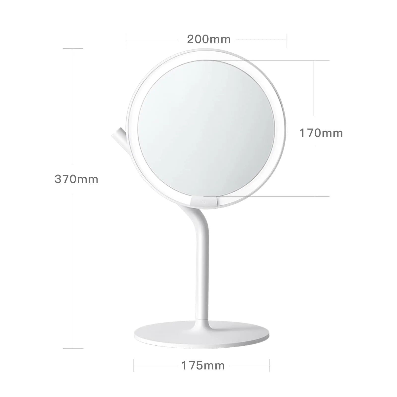 AMIRO Mini 2 Desk Makeup Mirror