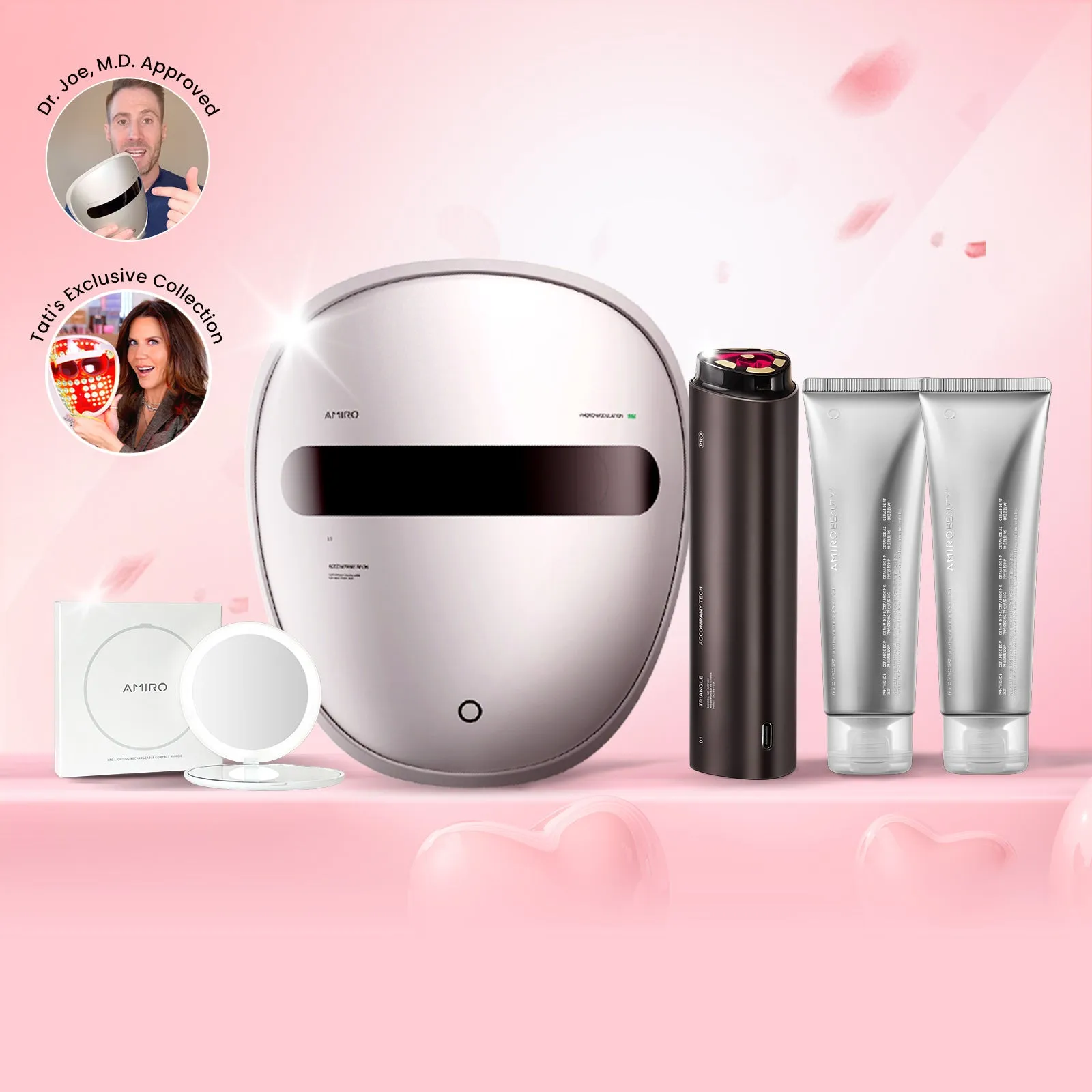 AMIRO Spectra 5-in-1 LED Light Therapy Facial Mask