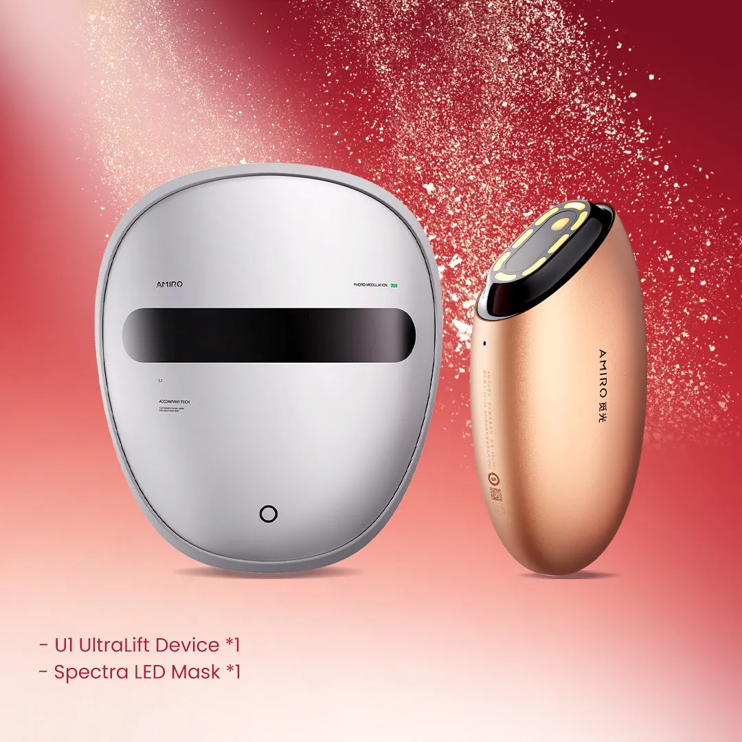 AMIRO U1 UltraLift Skin Tightening Ultrasound Facial Device
