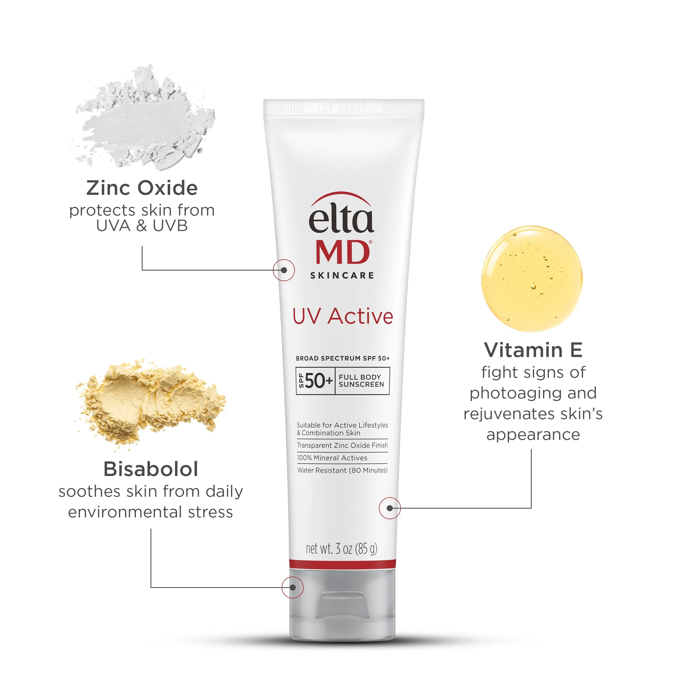 Elta MD UV Active Broad-Spectrum SPF 50 