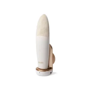 EMI Pro - Heating Silicone Facial Cleansing Brush- White