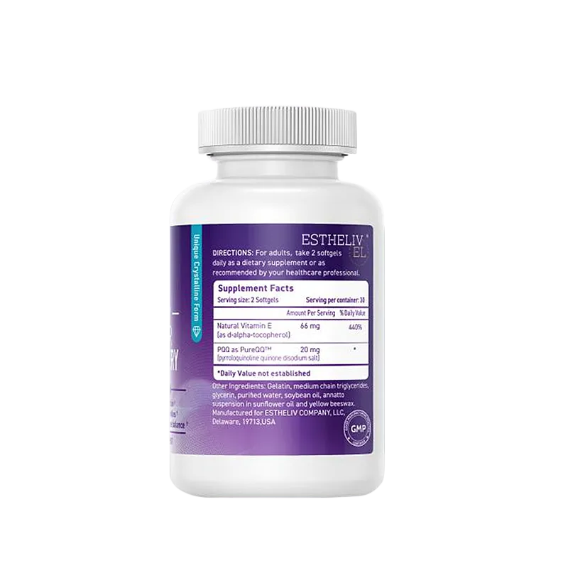 ESTHELIV PQQ Cellular Skin Recovery Softgel 60 capsules
