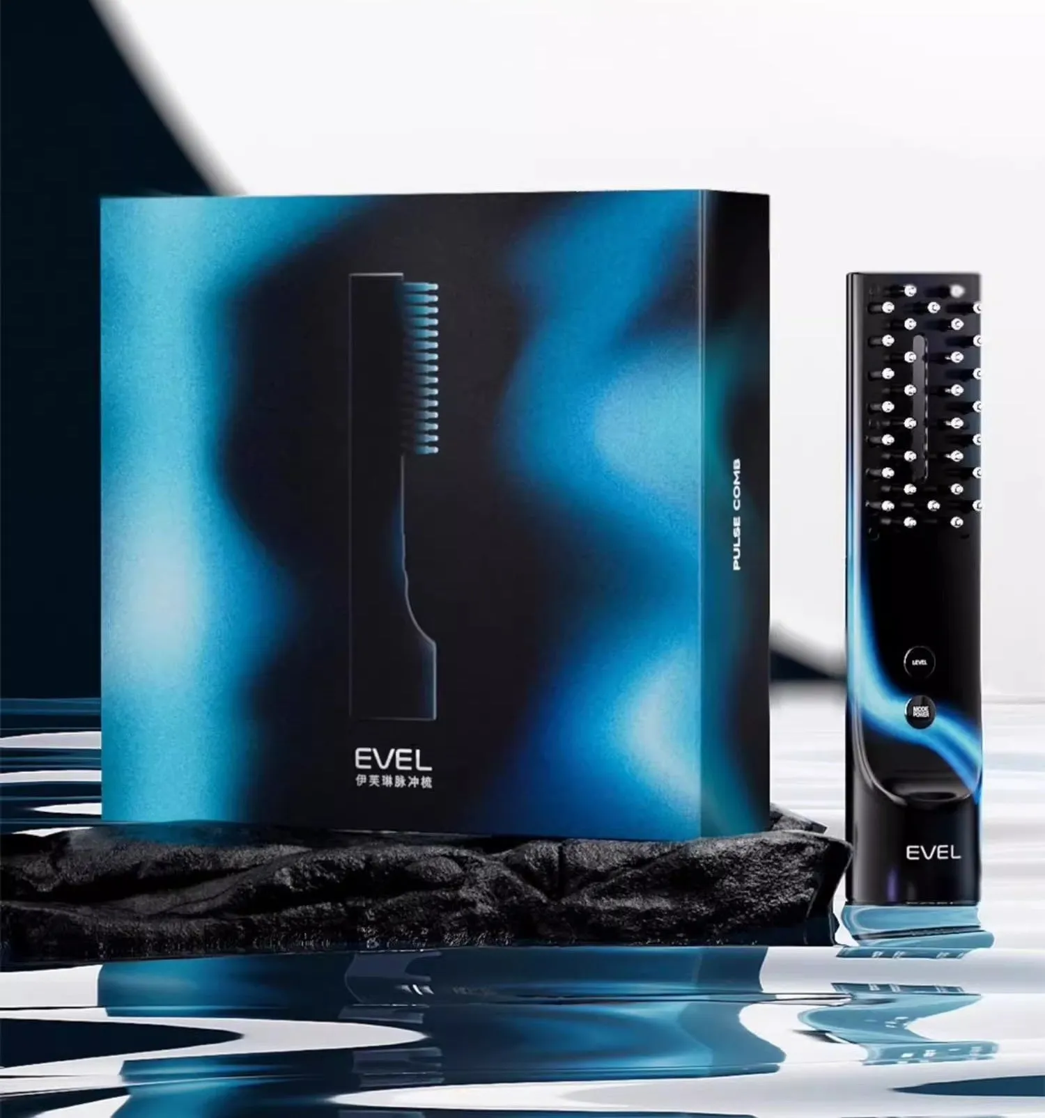 EVEL Micro-current Pulse Comb Beauty Device