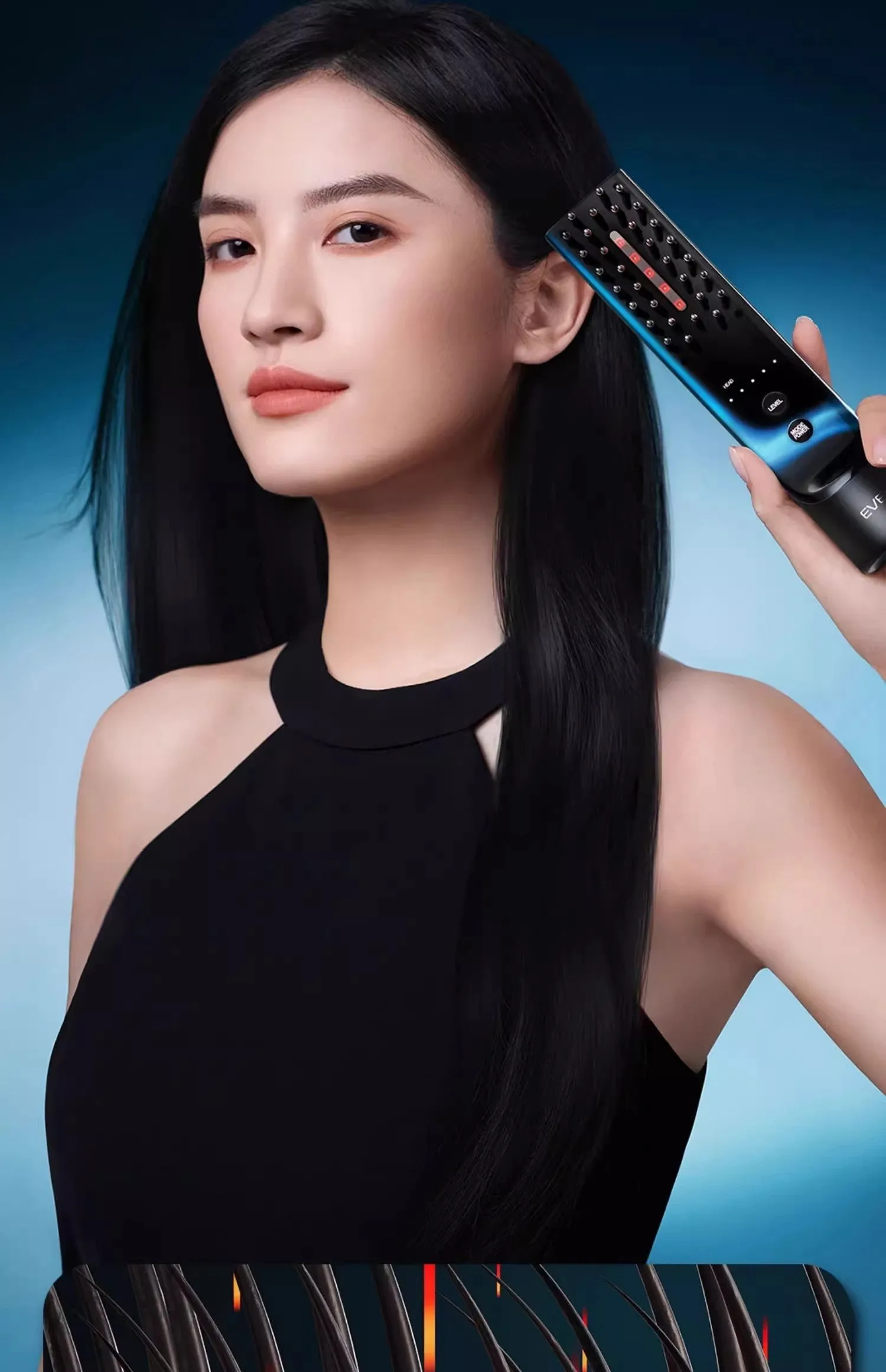 EVEL Micro-current Pulse Comb Beauty Device