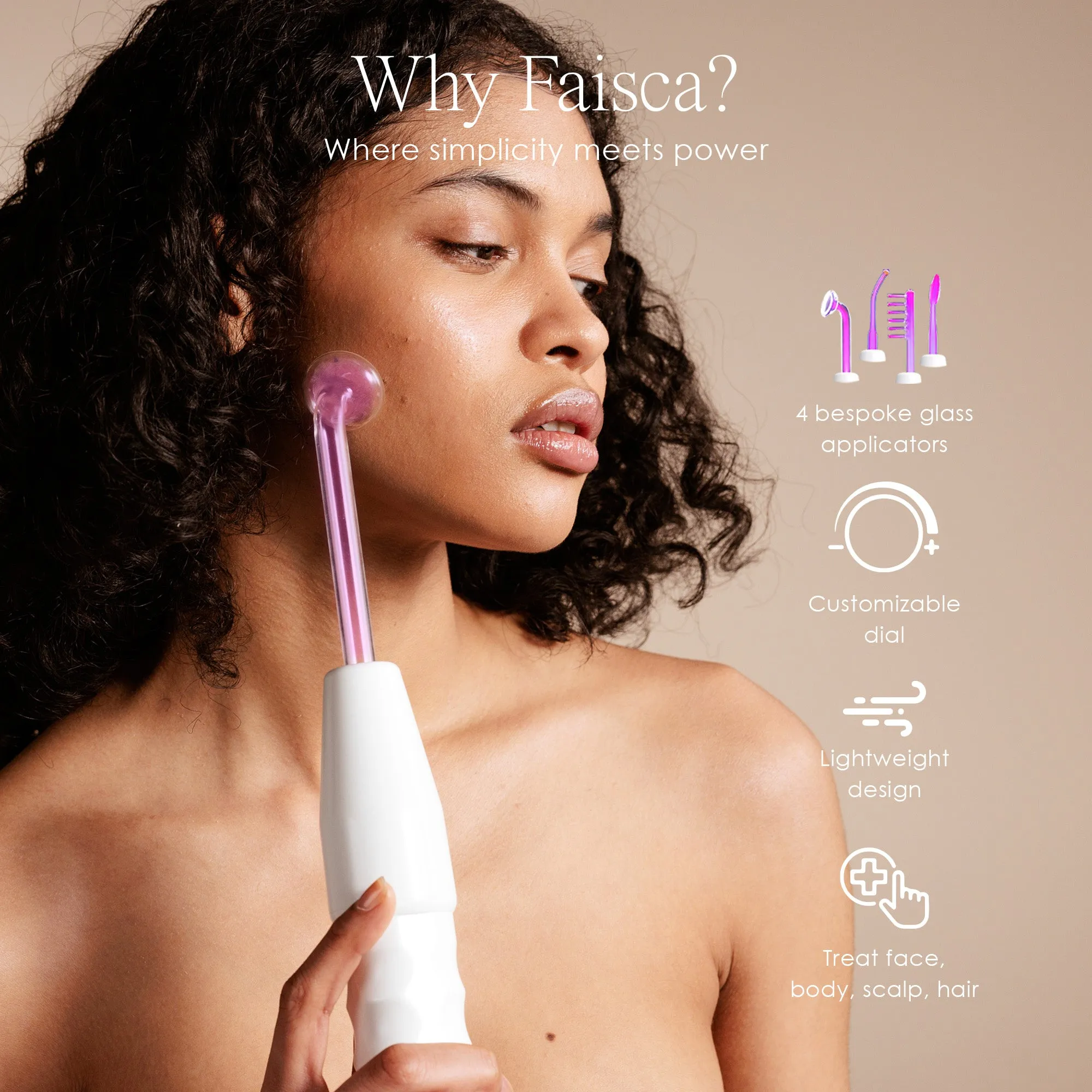 Faisca Argon (Purple) | High Frequency Wand