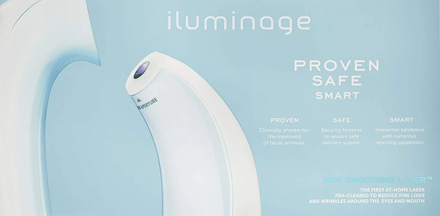 Iluminage At-Home Skin Smoothing Laser Anti-Aging Device (FDA-Cleared)