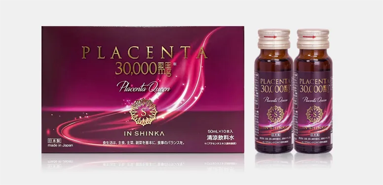 IN SHINKA Placenta 30000 mg Placenta Queen The Little Red Bottle Placenta Cold Extract