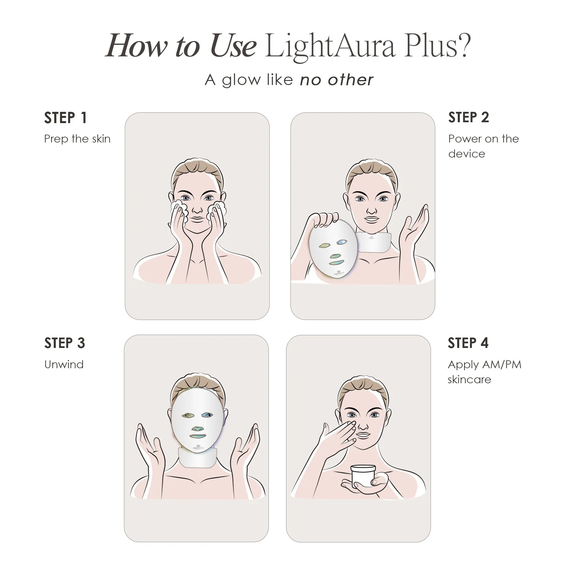 LightAura Plus | LED Face & Neck Mask