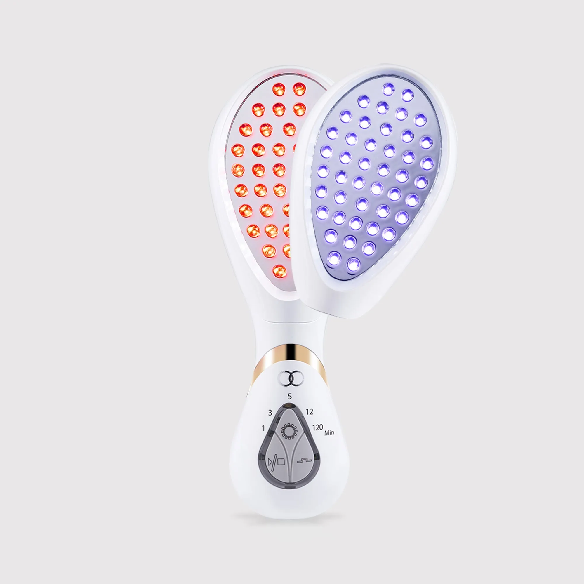 LumaGlow Red & Blue | LED Light Therapy Wand