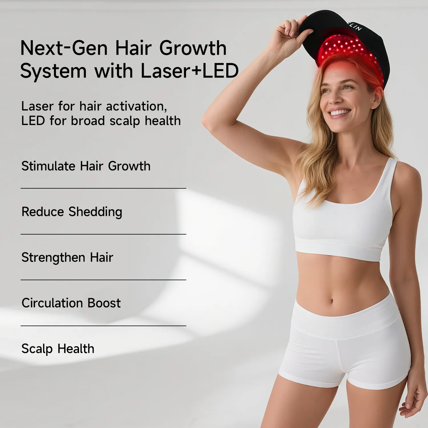Megelin GrowLux Laser LED Cap