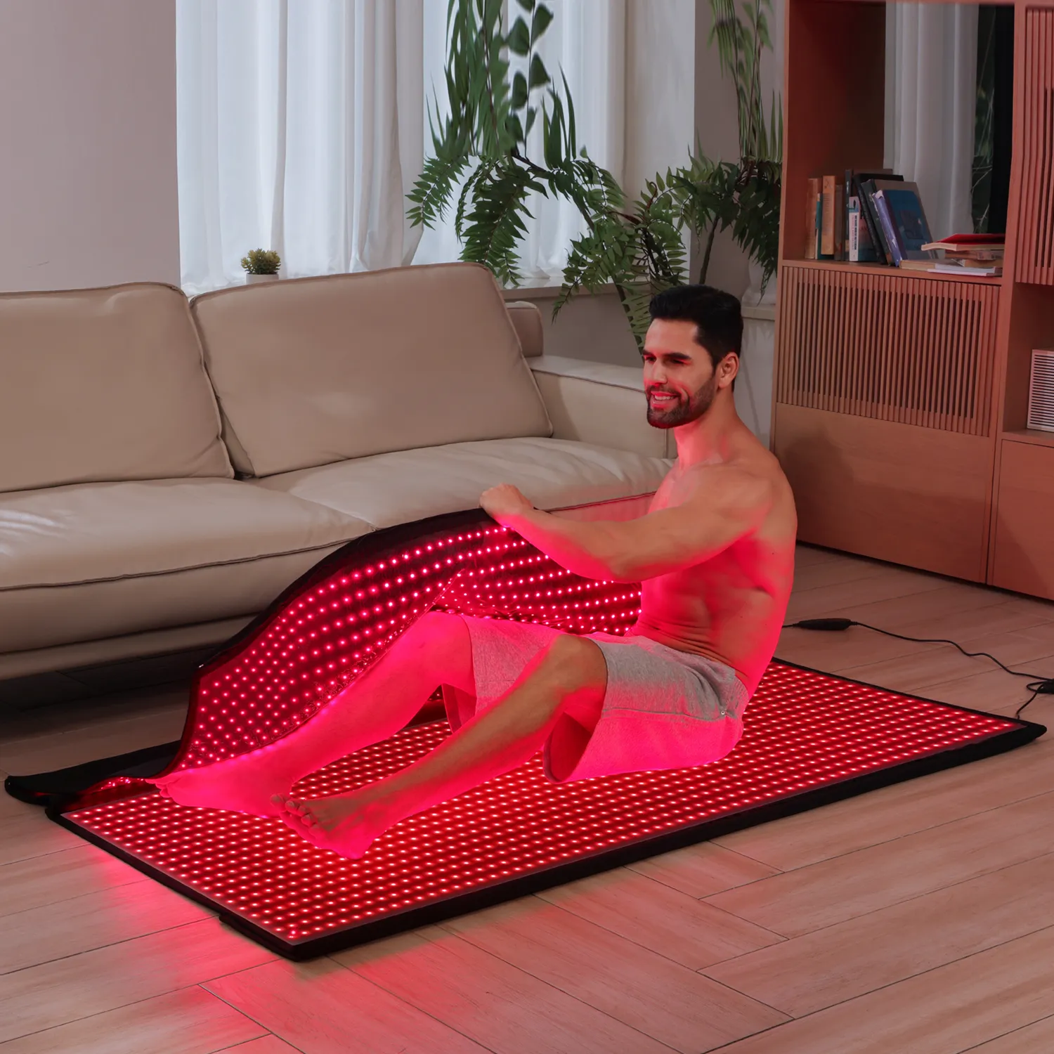 Megelin Red and Infrared Light Therapy Bag