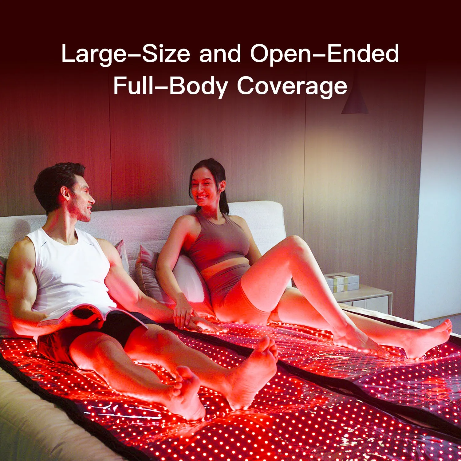 Megelin Red and Infrared Light Therapy Bag