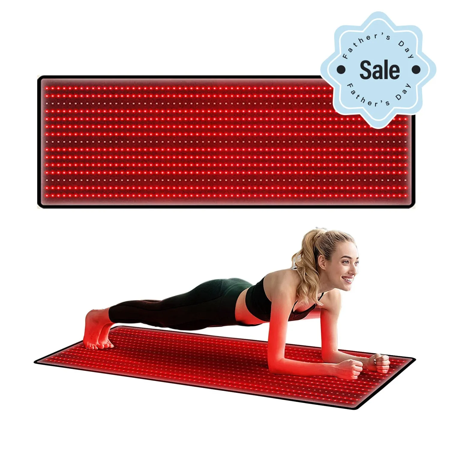 Megelin Red and Infrared Light Therapy Mat