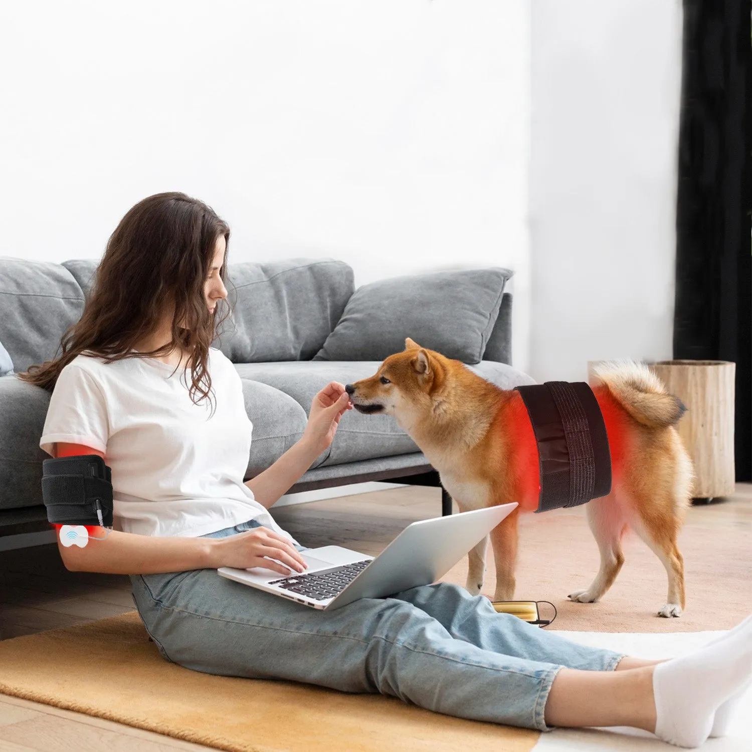 Megelin Red Light Therapy Belt for Foot and Calf