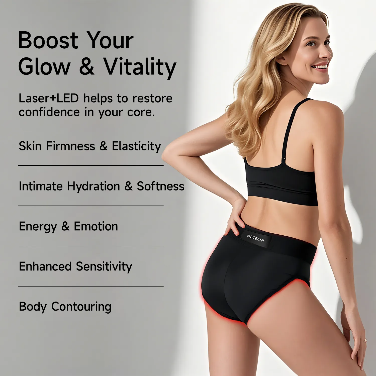 Megelin VitaLux Laser LED Therapy Wear for Women