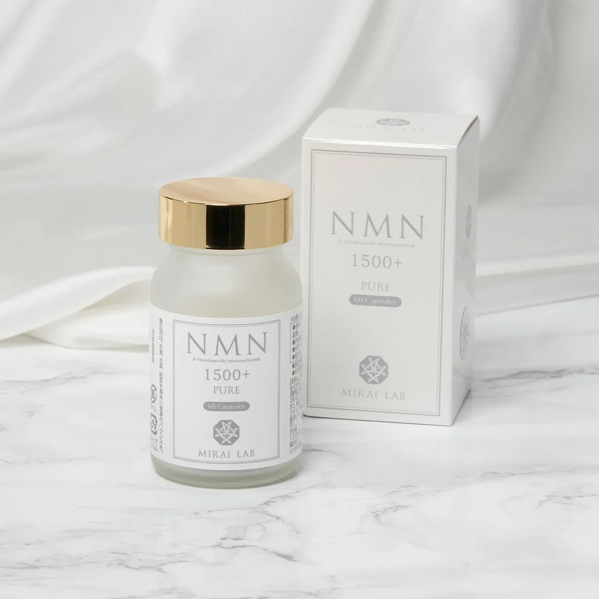 MIRAI LAB NMN 1500  Pure Plus (60 capsules)