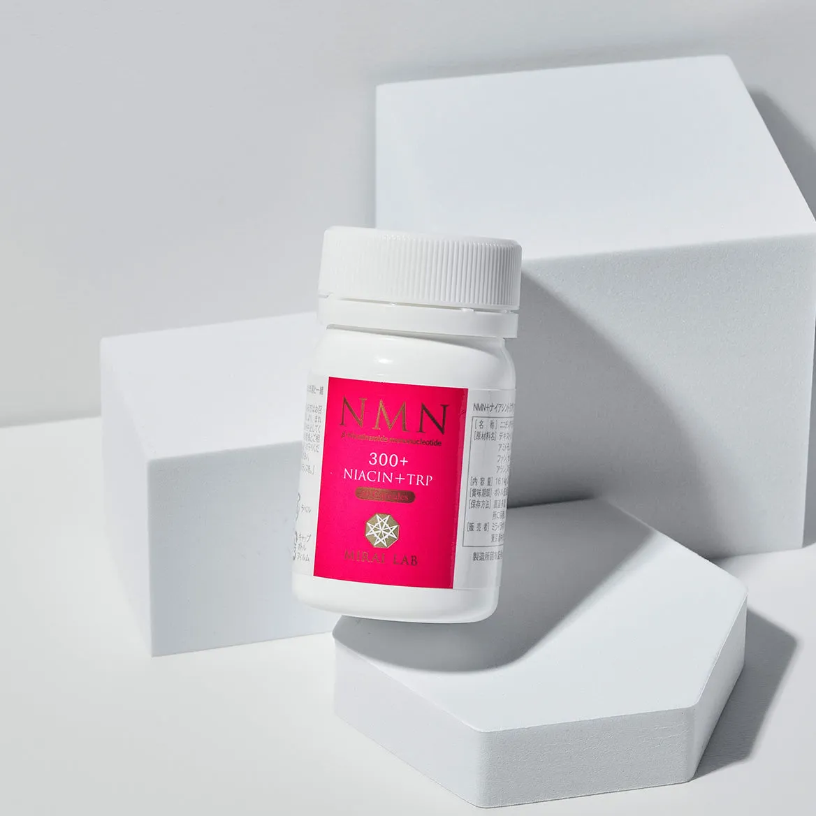 MIRAI LAB NMN 300  Niacin Tryptophan Plus(60 capsules)