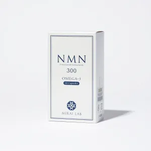 MIRAI LAB NMN 300  Omega 3 Plus (60 tablets)