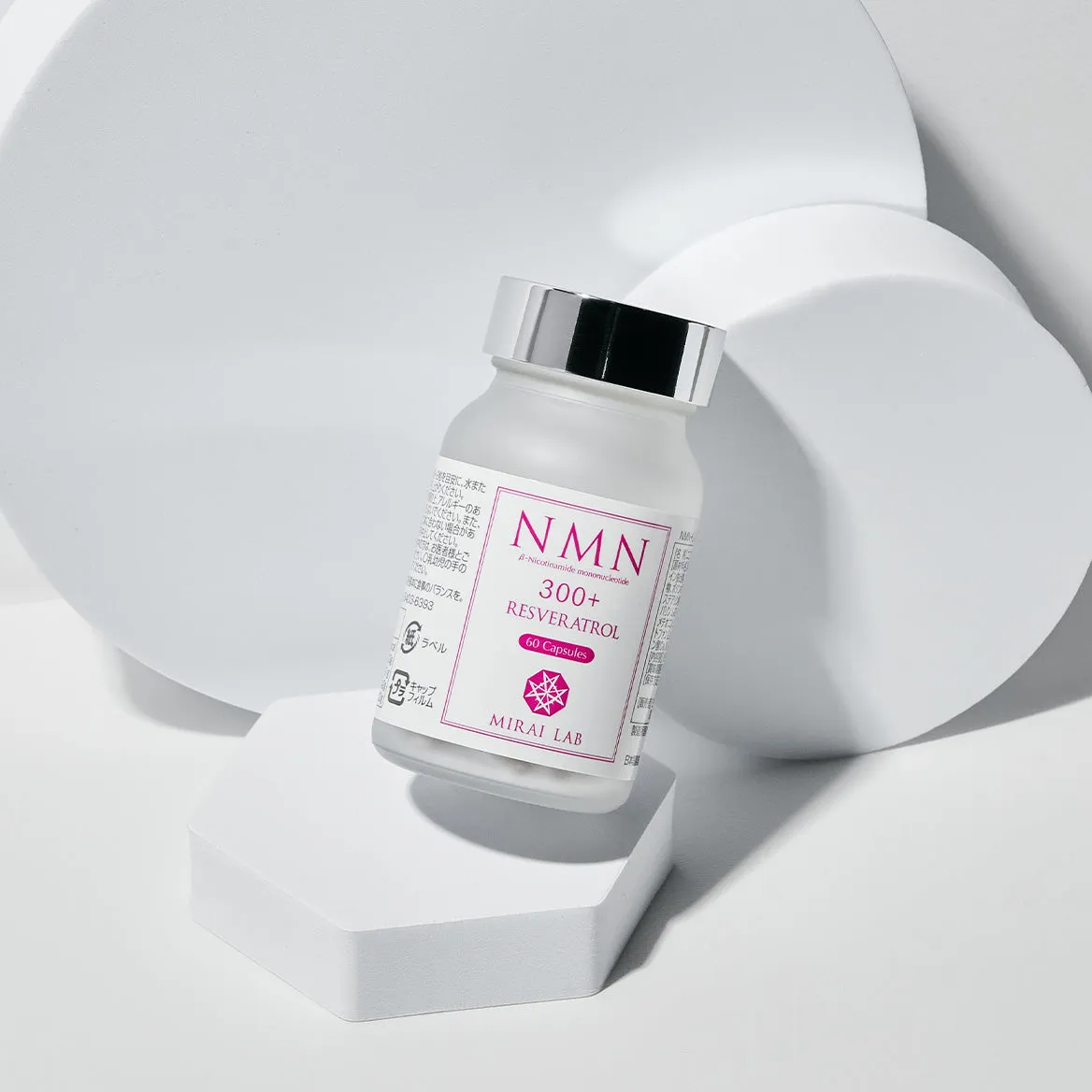 MIRAI LAB NMN 300  Resveratrol (60 capsules)
