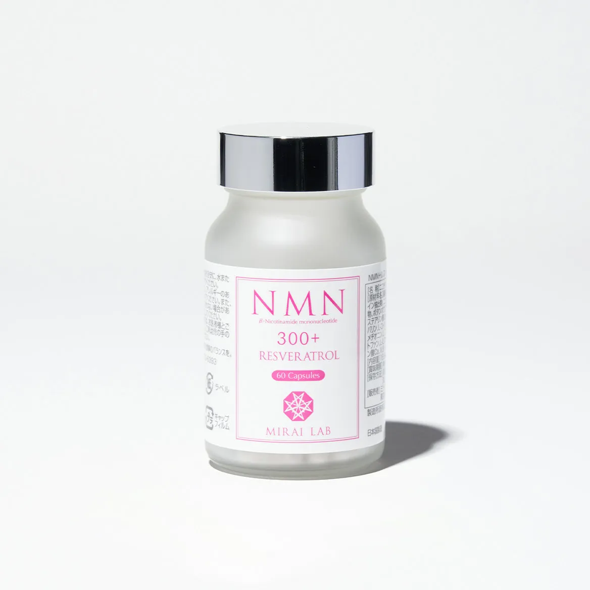 MIRAI LAB NMN 300  Resveratrol (60 capsules)