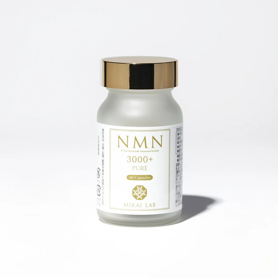 MIRAI LAB NMN 3000  PURE (60 capsules)