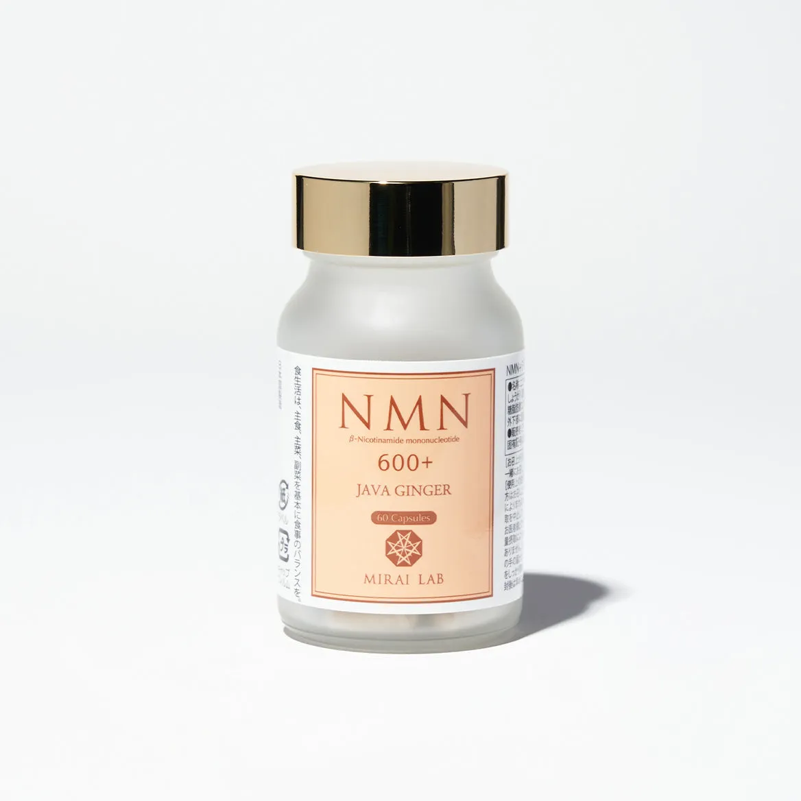 MIRAI LAB NMN 600  JAVA GINGER PLUS (60 capsules)