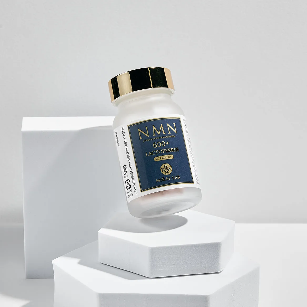 MIRAI LAB NMN 600  Lactoferrin Plus (60 capsules)