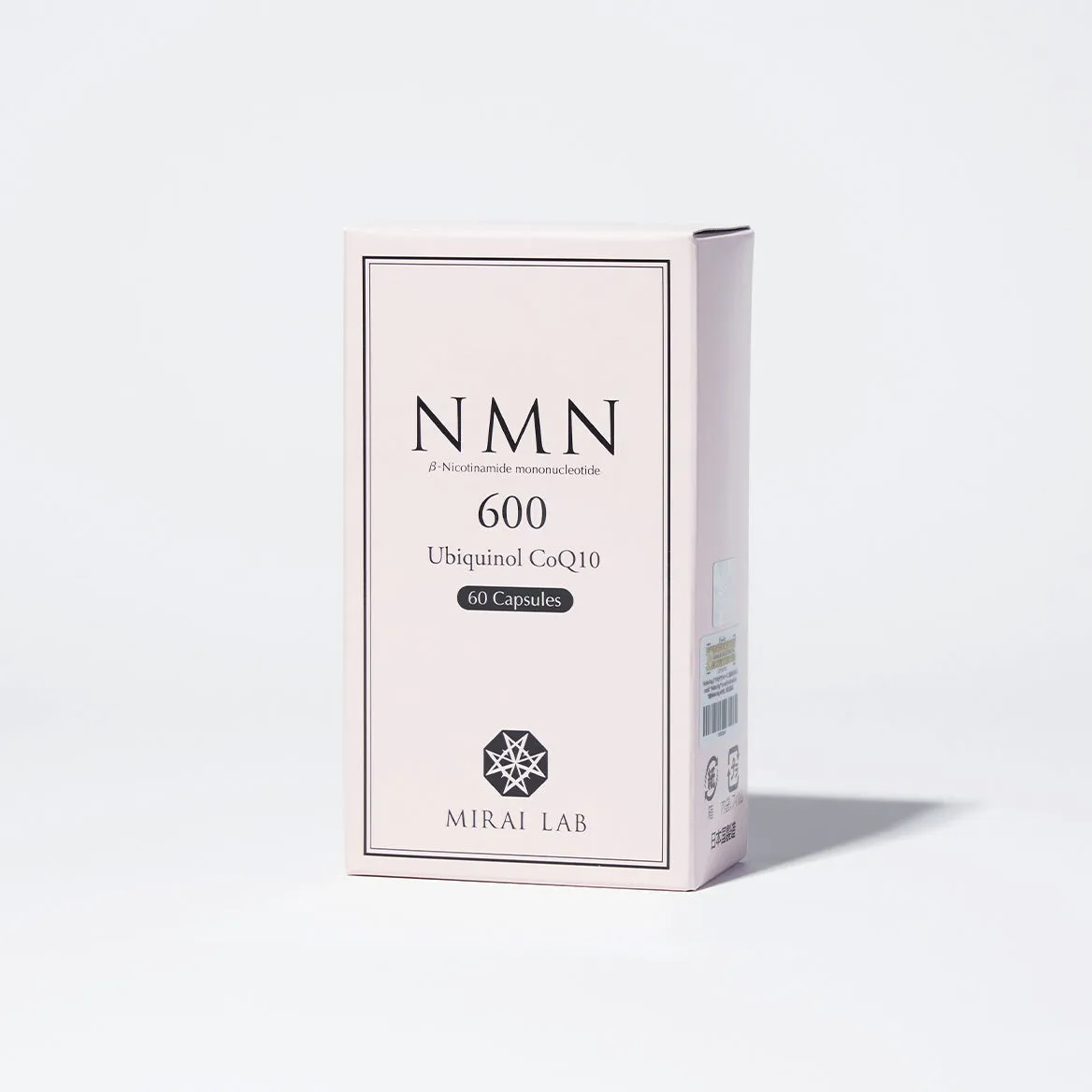 MIRAI LAB NMN 600  Reduced Coenzyme Q10 (60 tablets)