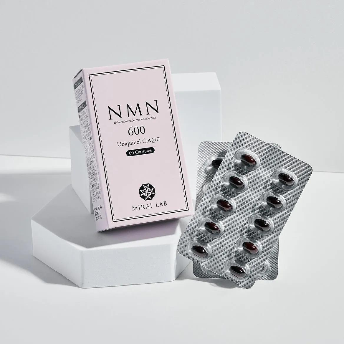 MIRAI LAB NMN 600  Reduced Coenzyme Q10 (60 tablets)