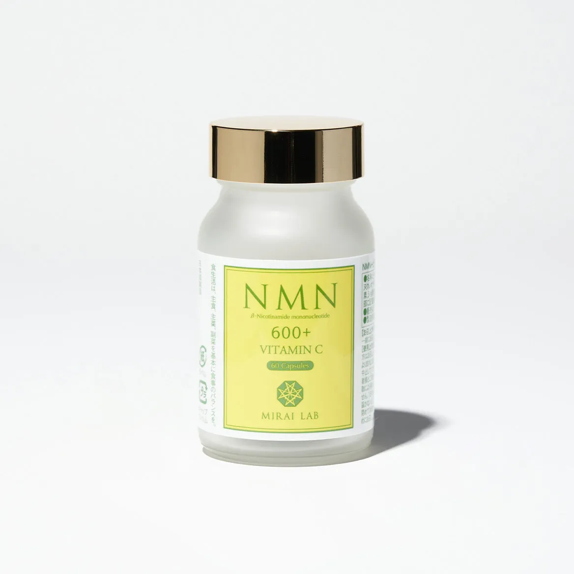 MIRAI LAB  NMN 600  Vitamin C (60 capsules)