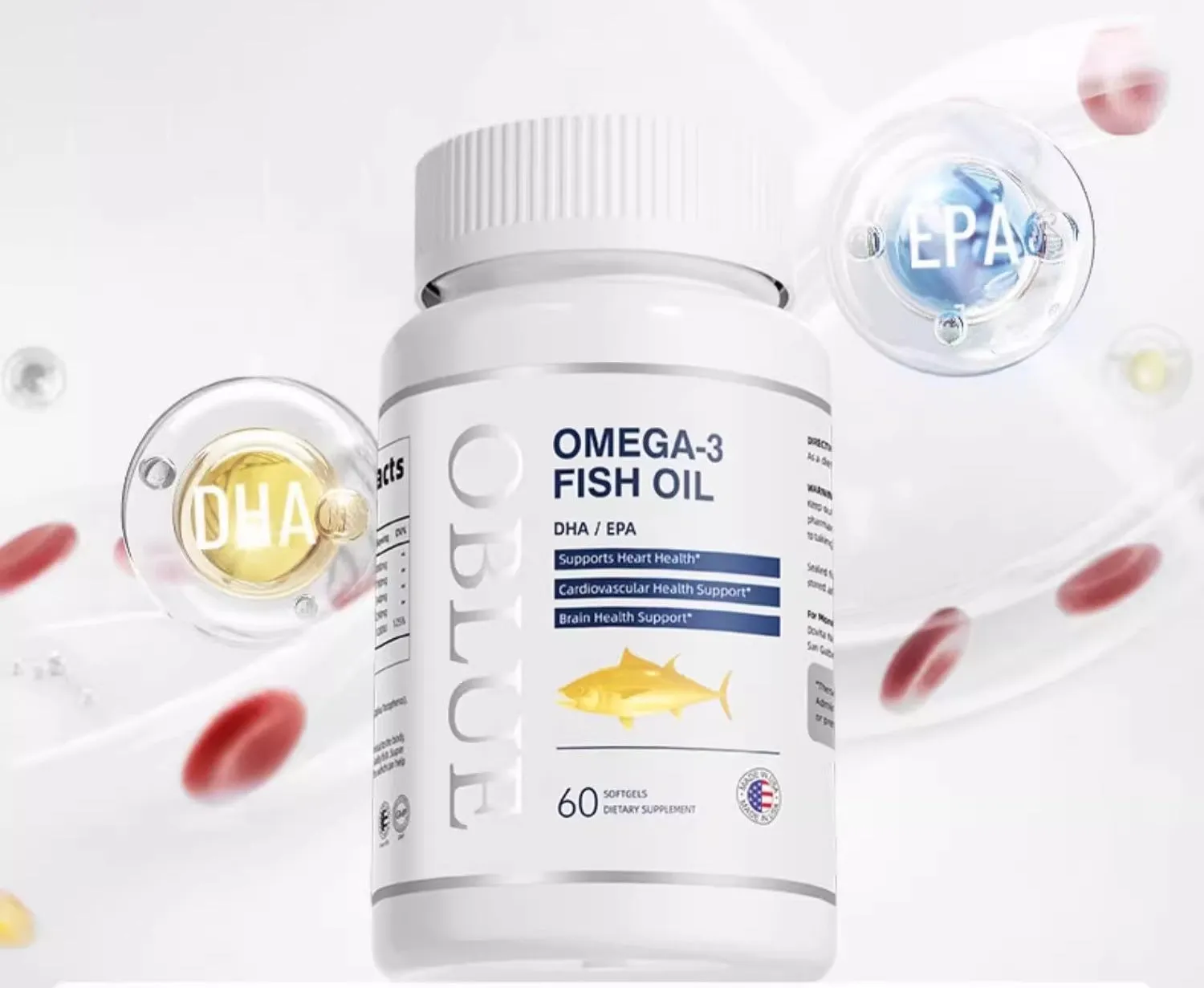 OBLUE OMEGA-3 Fish Oil