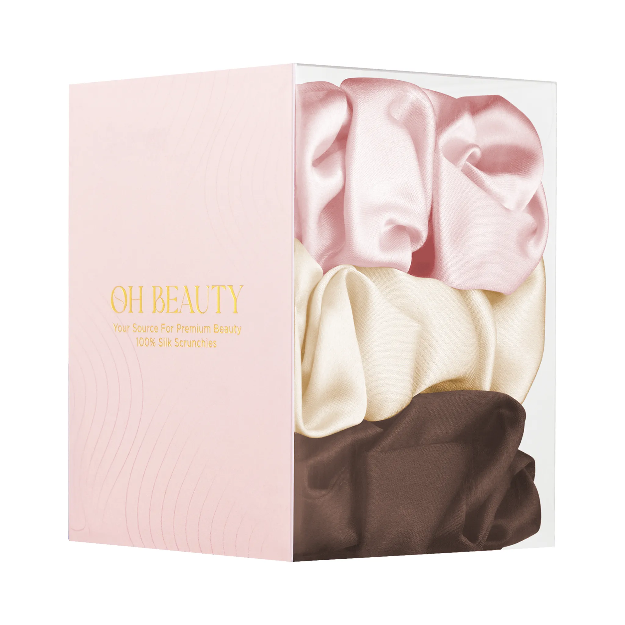 Oh Beauty Silk Scrunchie Set