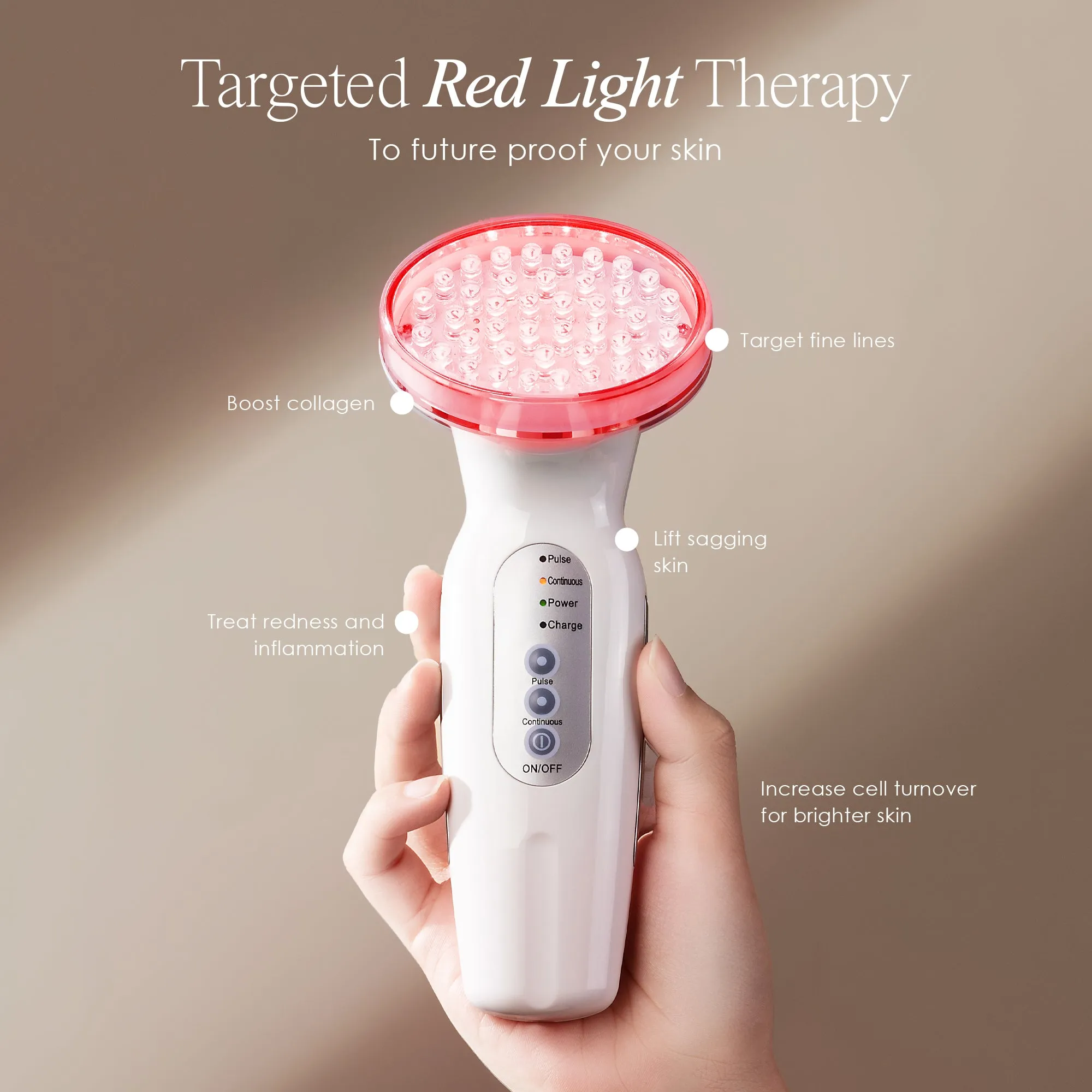 Red LED  | Anti-Aging Therapy Wand
