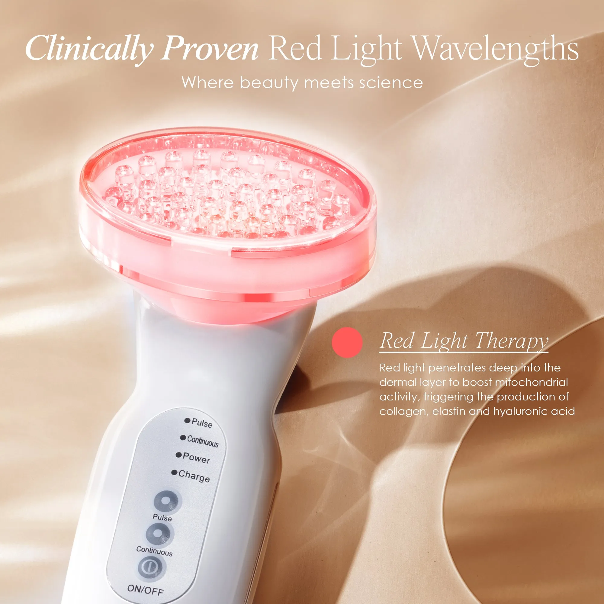 Red LED  | Anti-Aging Therapy Wand