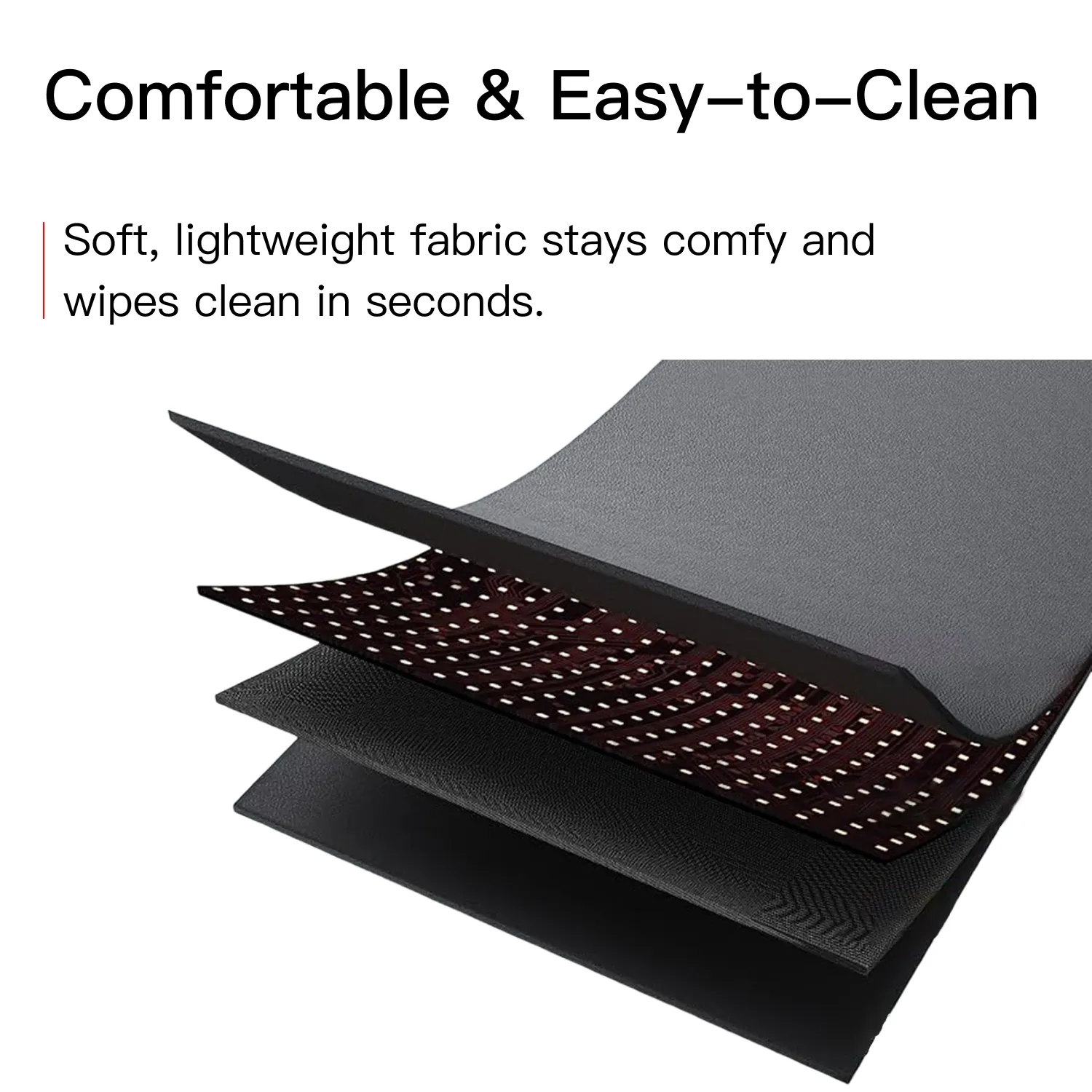 RED Light Therapy Pad with Neck Support