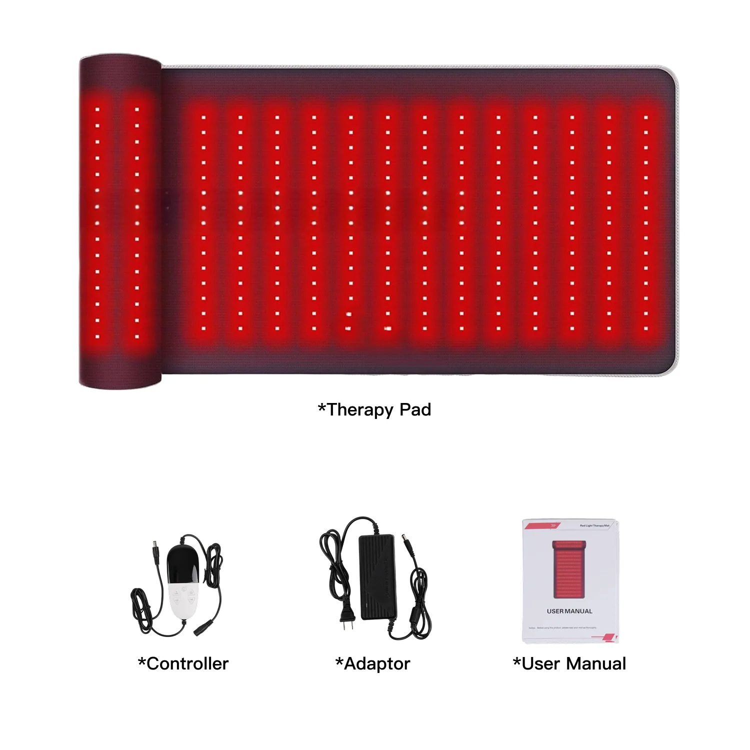 RED Light Therapy Pad with Neck Support
