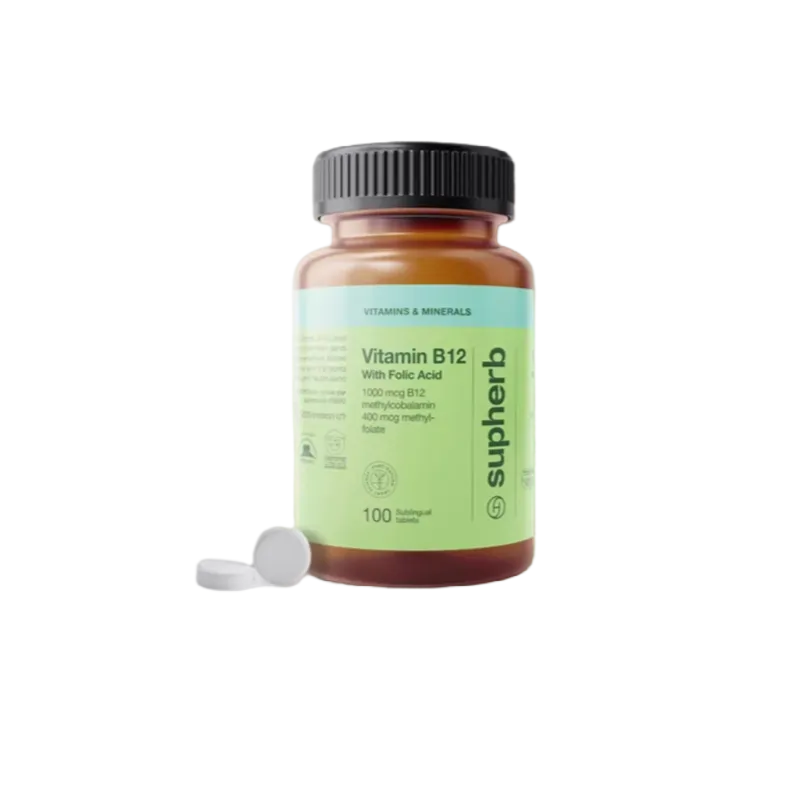 SUPHERB Vitamin B12 With Folic Acid