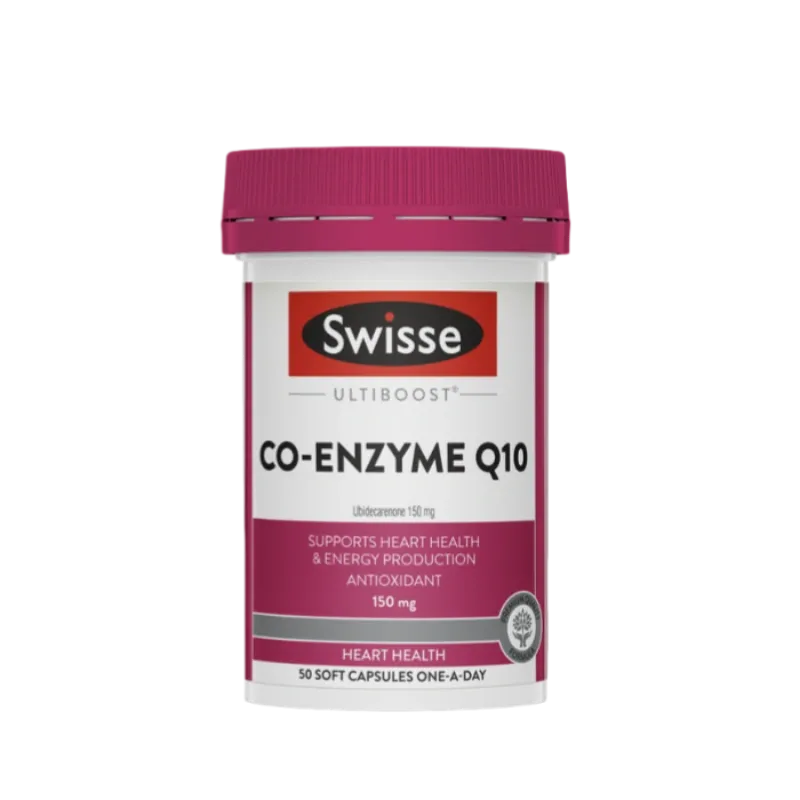 SWISSE Ultiboost Co-Enzyme Q10 50 Tablets