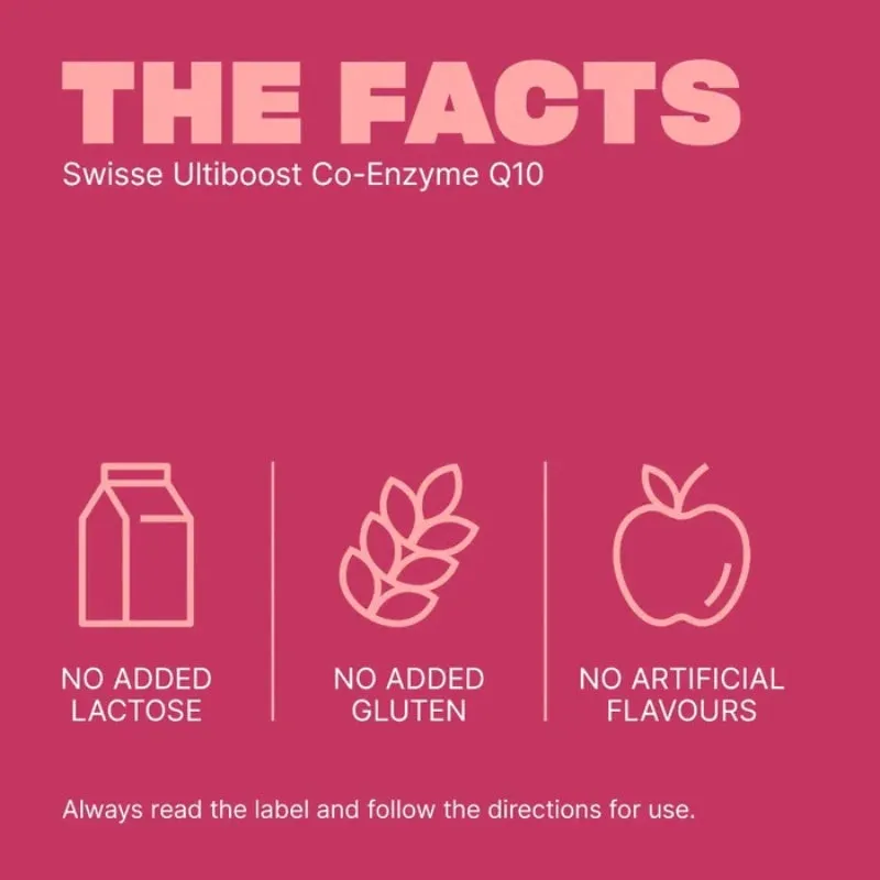 SWISSE Ultiboost Co-Enzyme Q10 50 Tablets