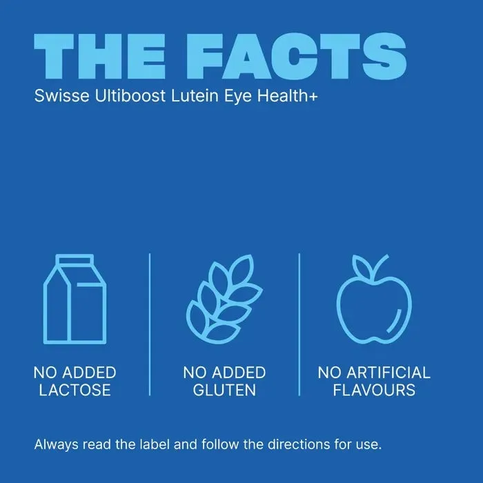 SWISSE Ultiboost Lutein Eye Health  60 Tablets