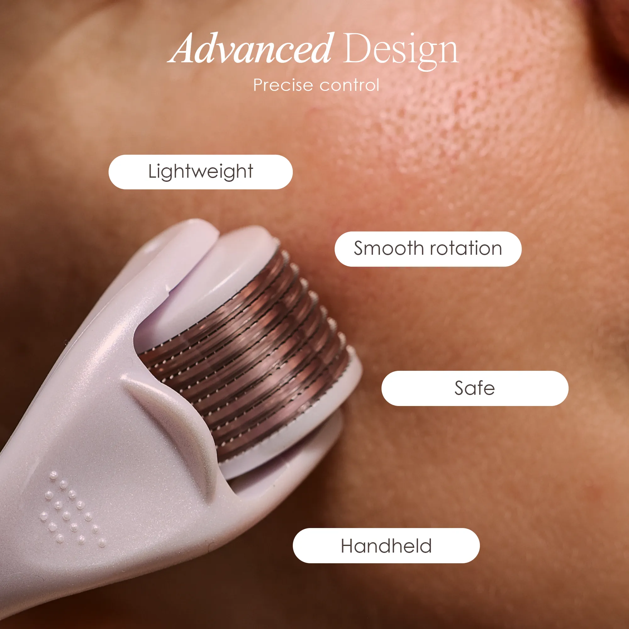 The Derma Roller | 540 Titanium Microneedle Facial Tool