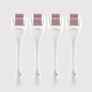 The Derma Roller Set 4 Pieces | 540 Titanium Microneedle Facial Tool