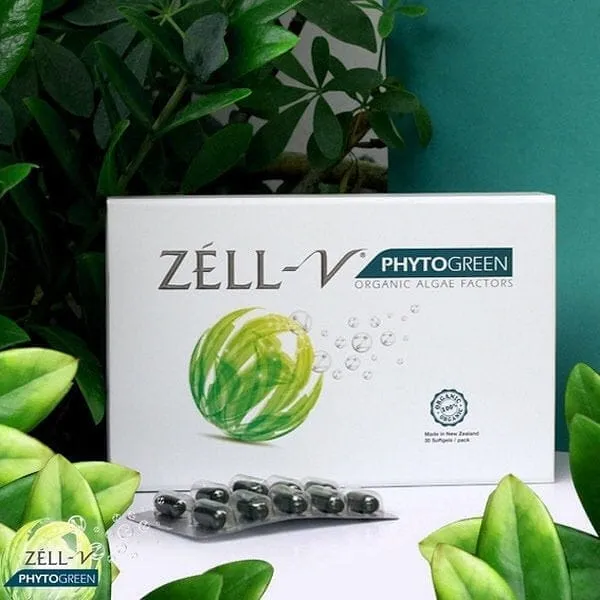 ZELL-V Phytogreen Blue Green Algae Cytokine (30 capsules)